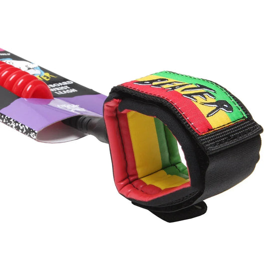 Catch Surf - Beater Bodyboard Leash - Rasta Surfboard Leashes Catch Surf