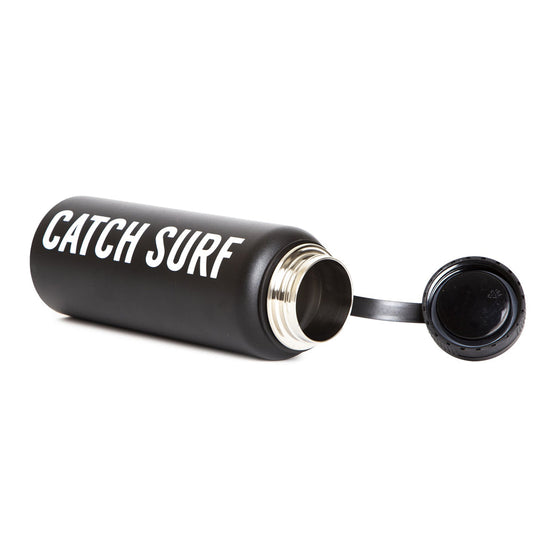 Catch Surf - Block Logo Flask - Black Surf Accessories Catch Surf