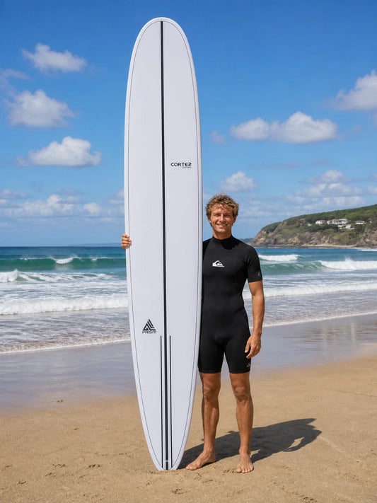 Cortez Prism Gen-3 Mocha Surfboard Grey 9'1" Longboard Surfboard Cortez