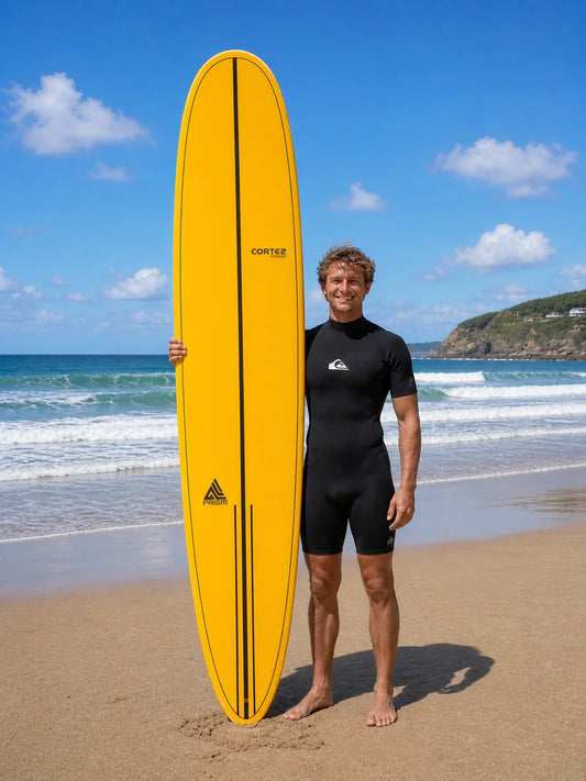 Cortez Prism Gen-3 Mocha Surfboard Orange 9'1" Longboard Surfboard Cortez