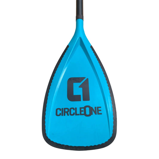 3 Piece Adjustable SUP Paddle - Aluminium Alloy Shaft+Nylon Blade Stand Up Paddle Board SUP Circle One Surf