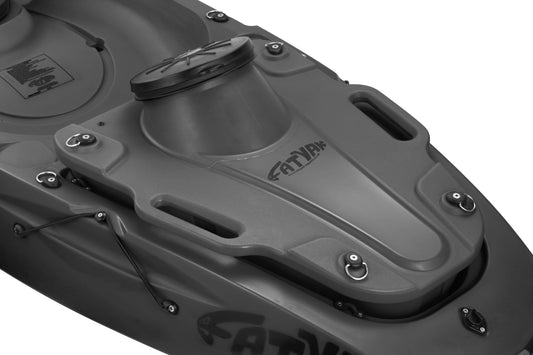 Kaddy Eco Storage Pod | 100% Ocean Plastic | Black | Waterproof Storage Pod Fatyak Kayaks
