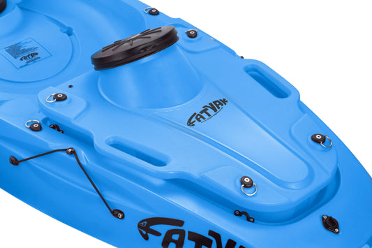 Kaddy Waterproof Storage Pod | Plastic Neutral | Blue | Secure & Dry Storage Pod Fatyak Kayaks