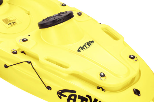 Kaddy Waterproof Storage Pod | Plastic Neutral | Yellow | Secure & Dry Storage Pod Fatyak Kayaks