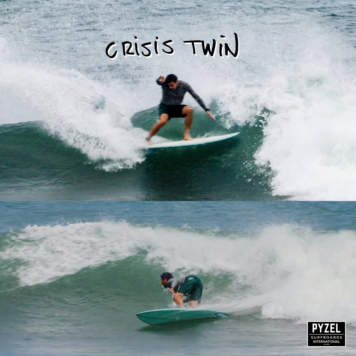 Pyzel Surfboards Crisis Twin Custom Surfboard
