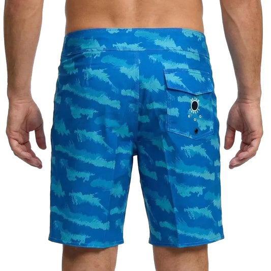 DaFin - Board Shorts - Camo Blue Boardshorts Satorial Supplies