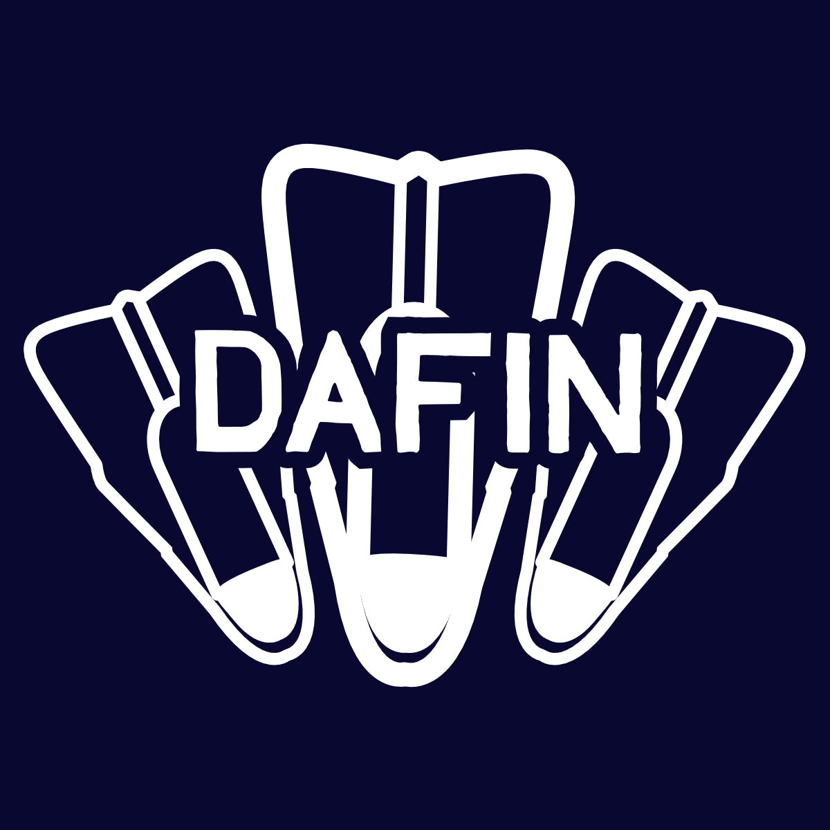 DaFin - Da Repeat Hoodie Fleece - Navy Sweatshirt DaFin