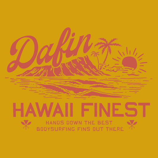 DaFin - Da Sunset T-Shirt - Mustard