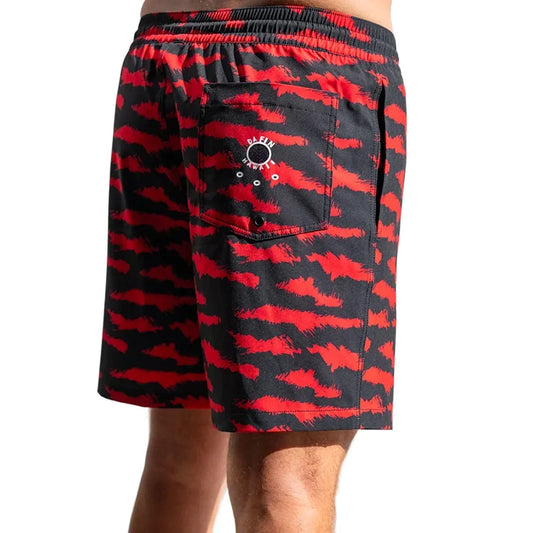 DaFin - Volley Shorts - Camo Black Boardshorts Satorial Supplies
