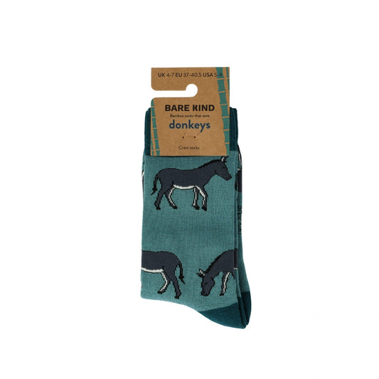 Save the Donkeys Bamboo Socks Socks Bare Kind