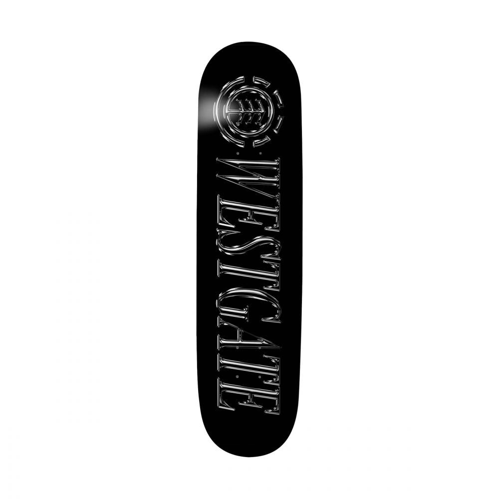 Element Pro Westgate Chrome Skateboard Deck (black)
