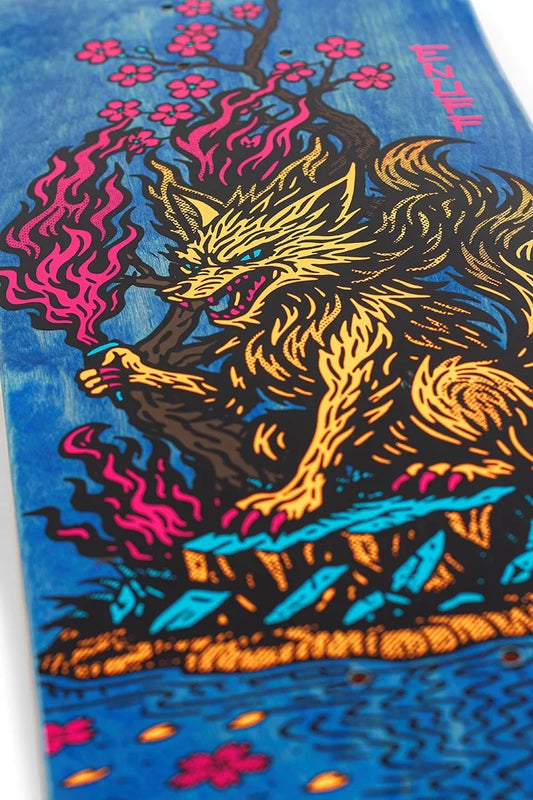 Enuff Yokai Kitsune Designer Skateboard Deck 8.5" x 32.125" skateboard Enuff Skateboards