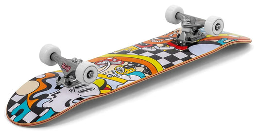 Enuff Meltworld Confused Complete Skateboard 7.25" x 29.5" skateboard Enuff Skateboards