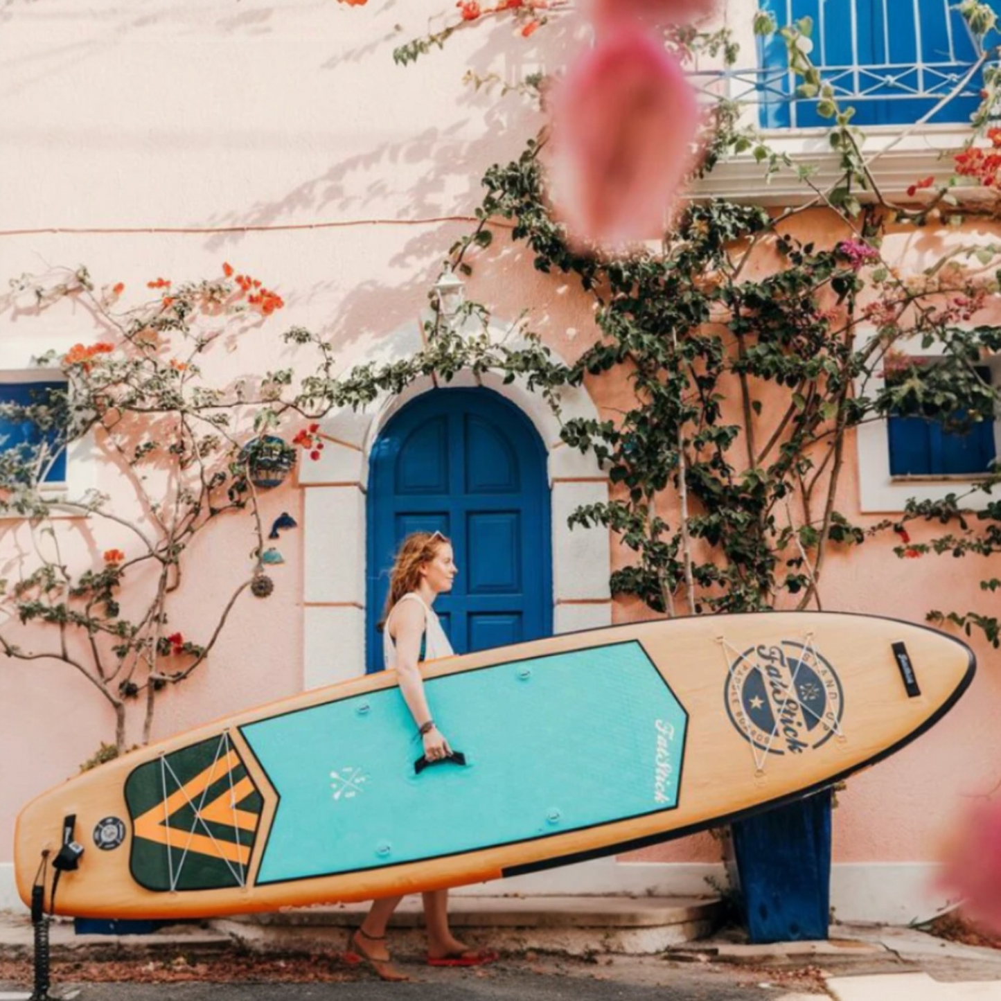 Wooden Menace 11'2 Inflatable Paddle Board | SUP With Seat SUPs FatStick Boards