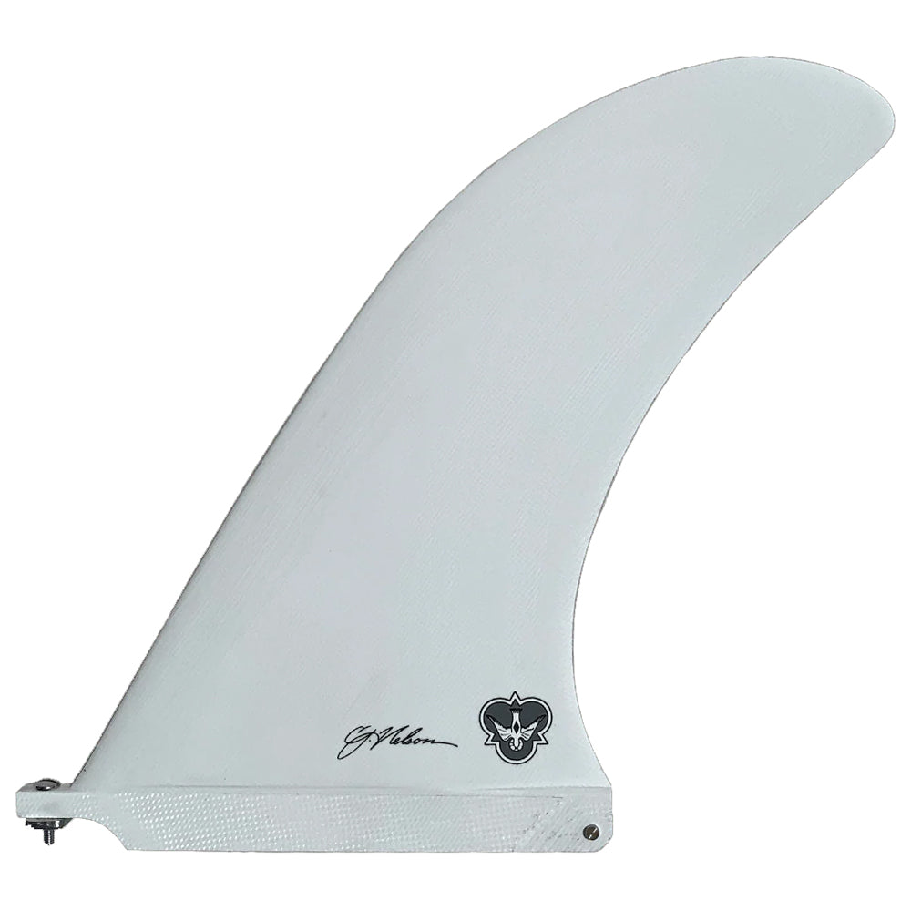 Flying Diamonds - CJ Nelson - Classic Pivot - White Single Fin Flying Diamonds
