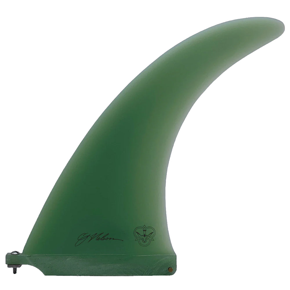 Flying Diamonds - CJ Nelson - Involvement - Clear G10 Single Fin Flying Diamonds Clear 9"