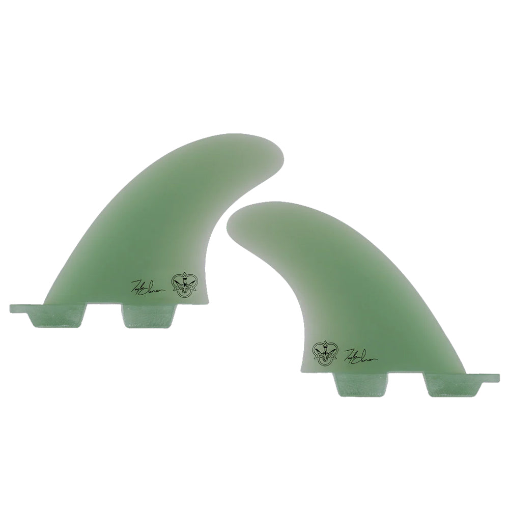 Flying Diamonds - Taylor Jensen - Edge Sides FCS II - Clear Sidebite Flying Diamonds Clear 3.75"