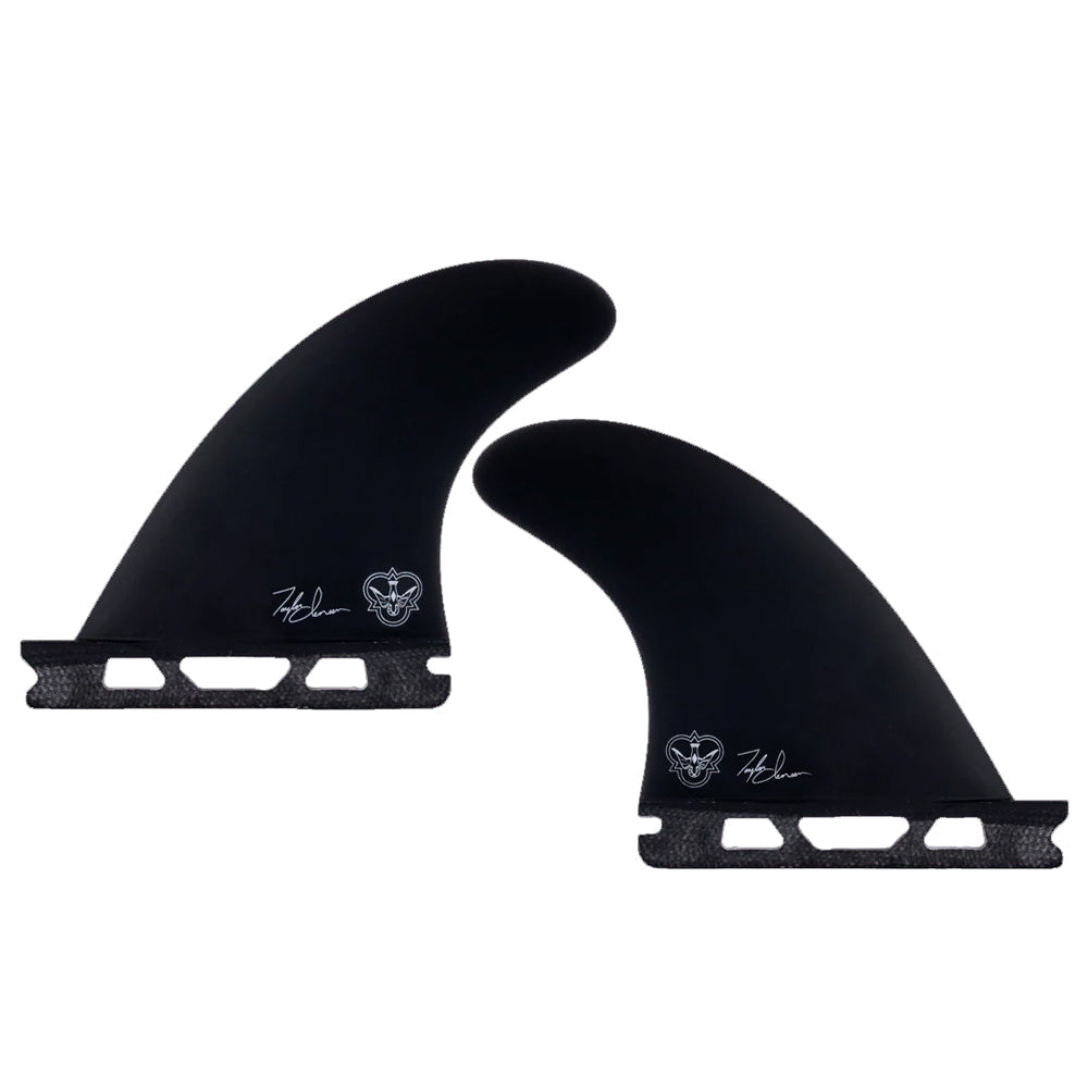 Flying Diamonds - Taylor Jensen - Edge Sides Futures - Black Sidebite Flying Diamonds Black 3.75"