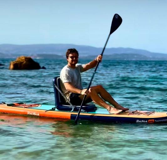 Adaptive Inflatable Paddle Board SUP Kayak Seat | Beach |Multi-Use Camping Chair FatStick Boards
