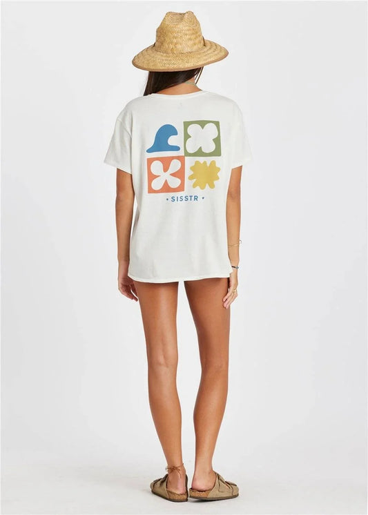 Sisstr Lou Boyfriend Short Sleeve Tee ladies tee Sisstrevolution