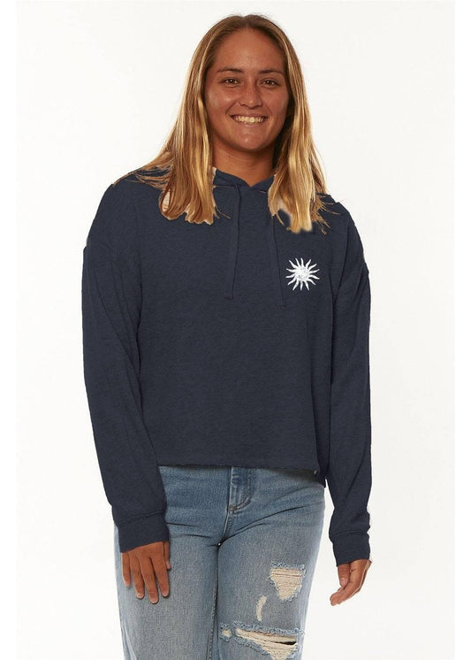 Sisstr High Seas Ls Crop Flc Hoodie ladies hood Vissla Starlight S