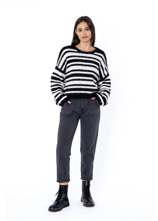 Sisstr Ocean Shores Sweater ladies sweater Sisstrevolution Black XS