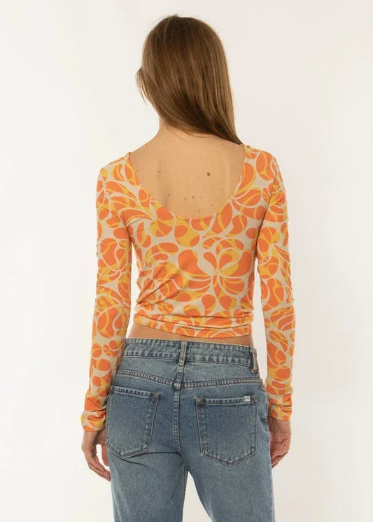 Sisstrevolution Skyscape LS Knit ladies top Sisstrevolution