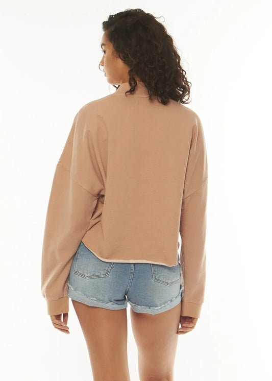 Sisstrevolution Bonfire LS Fleece ladies crew Sisstrevolution