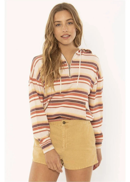Sisstrevolution Rushin Tides L/S Knit Hoodie ladies hood Sisstrevolution