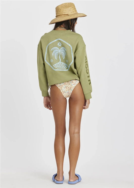 Sisstr Day Trip Ls Crew Fleece ladies crew Sisstrevolution