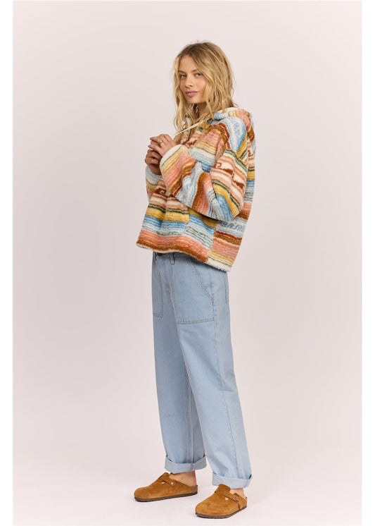 Sisstr Ocean Callin' Fleece ladies hood Sisstrevolution