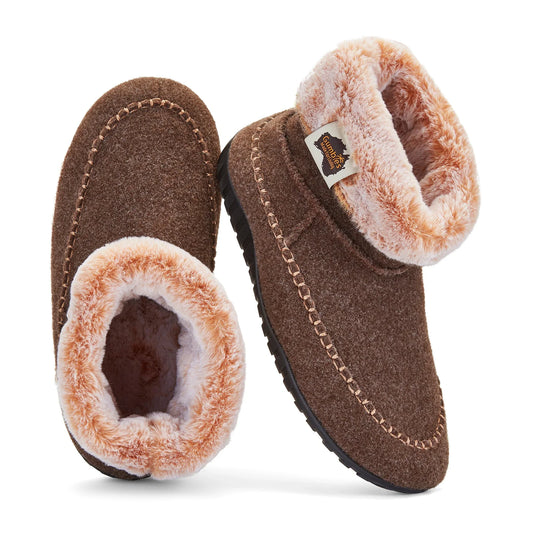Ossa High - Women's - Chocolate & Cream Ossa High Slippers Gumbies