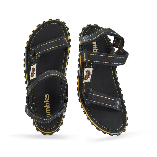 Tracker Sandals - Men's - Black Tracker Sandals Gumbies