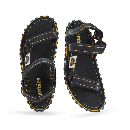 Tracker Sandals - Women's - Black Tracker Sandals Gumbies