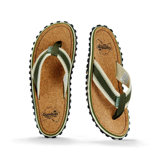 Corker - Flip-Flops - Men's - Khaki Corker Flip-Flops Gumbies