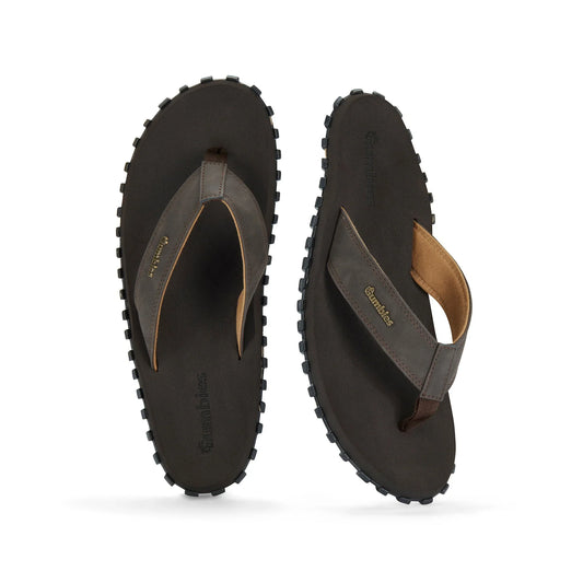 Vegovert Flip-Flops - Men's - Brown Vegovert Flip-Flops Gumbies