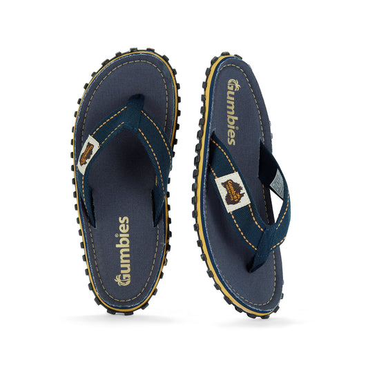 Islander Flip-Flops - Men's - Classic Navy Islander Flip-Flops Gumbies