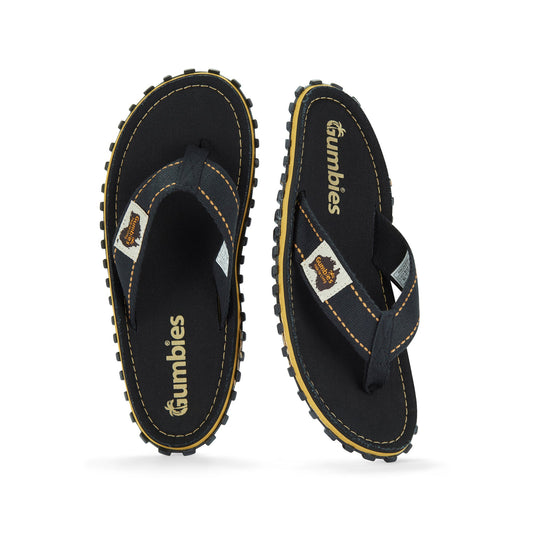 Islander Flip-Flops - Women's - Classic Black Islander Flip-Flops Gumbies