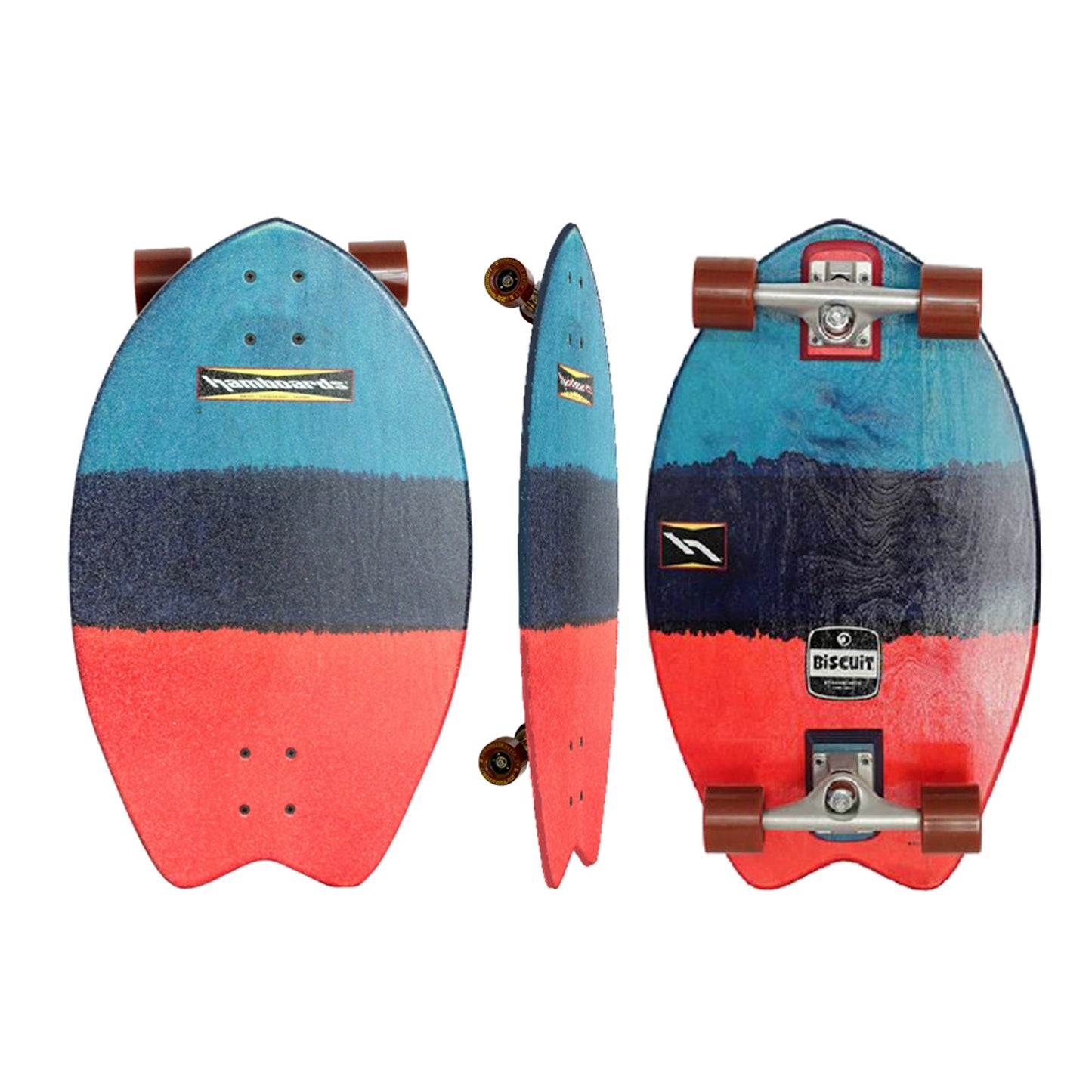 Hamboards - 24" The Biscuit - Bomb Pop Skateboards Hamboards