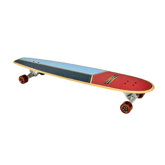 Hamboards - 45" The Huntington Hop - Red/Light Blue/Navy Skateboards Hamboards