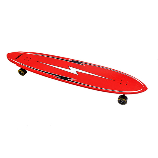 Hamboards - 5'7'' The Pinger - North Shore Red Skateboards Hamboards 40°/40°