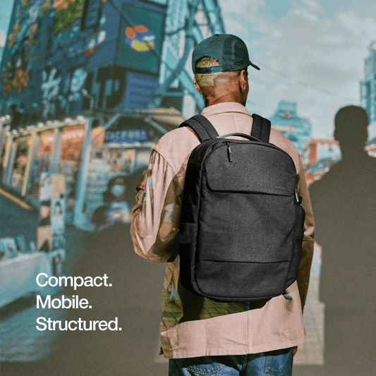 INCASE Crosstown Backpack with Woolnex 20l - Black bag INCASE