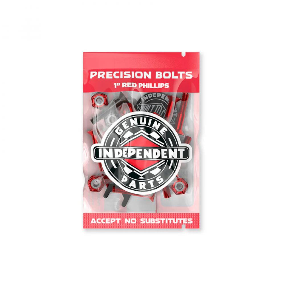 Indy Parts Precision Skateboard Phillips Bolts 1" Hardware Set with Tool Skateboard Small Parts indy