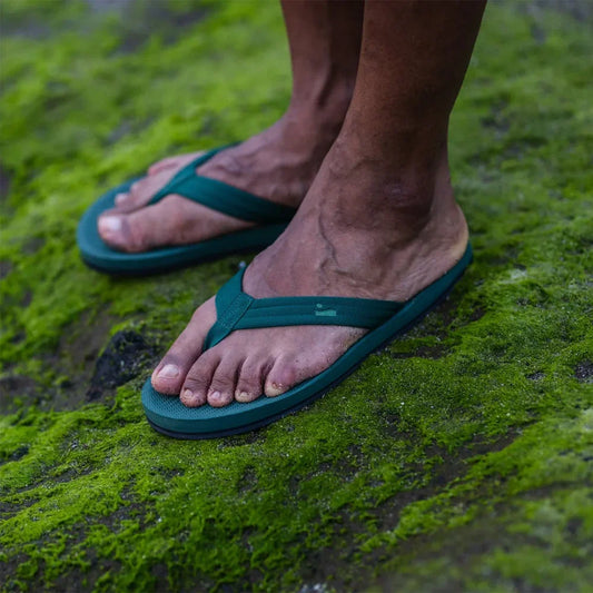 Indosole - Mens Flip Flops - Easy Living - Leaf Sandals Indosole