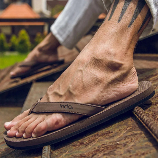 Indosole - Mens Flip Flops - ESSNTLS - Soil Sandals Indosole