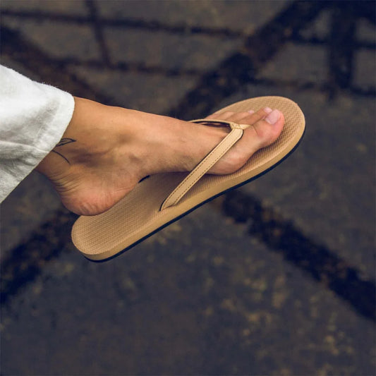 Indosole - Womens Flip Flops - ESSNTLS - Soil Light Sandals Indosole