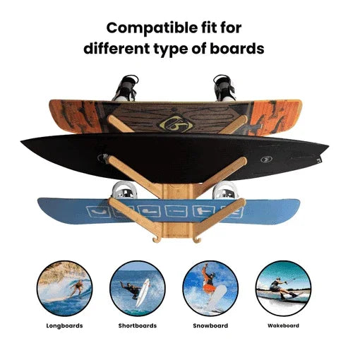 The Sun rack - Living in sunshine - 4 boards surfboard stand Sun Rack