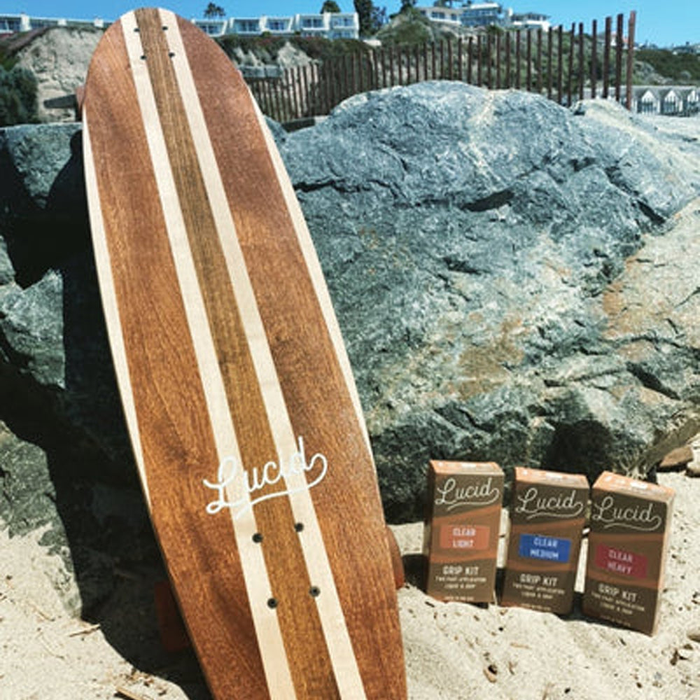 Lucid Grip - Clear - Medium Skateboard Grip Tape Lucid Grip