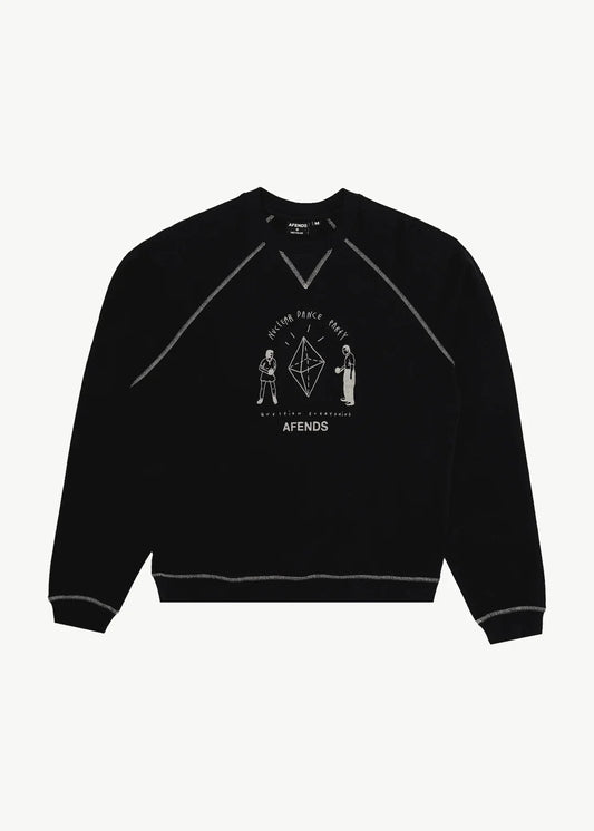 AFENDS Dance Party Crew Neck Jumper jumper AFENDS