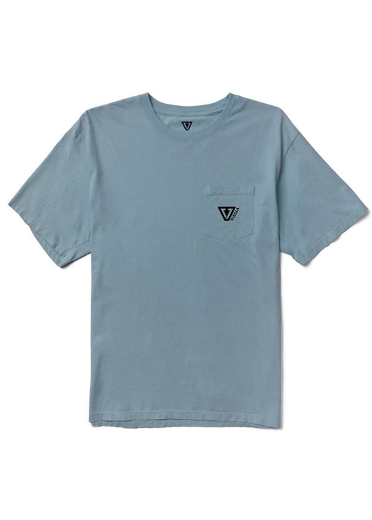 Vissla Established Premium PKT Tee tee shirt Vissla Chambray S